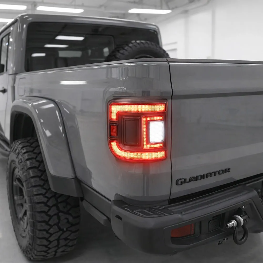 Premium Flush Mount LED Tail Lights for Jeep Gladiator JT 2020-2026 product image