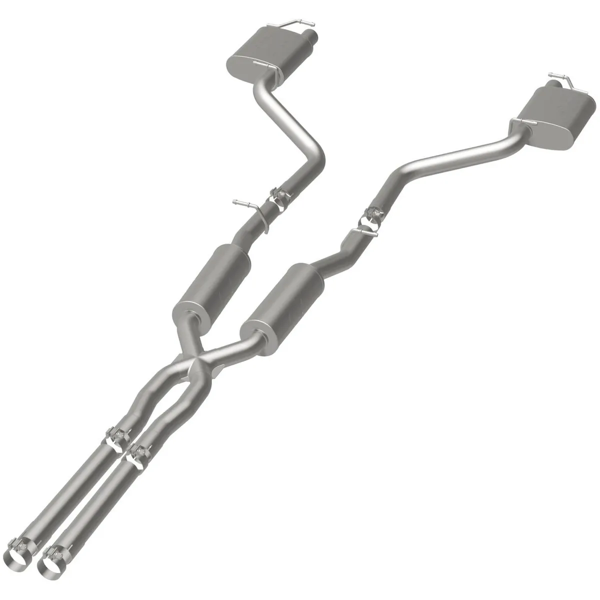 MagnaFlow 2015-2023 Chrysler 300 5.7L | 2015-2018 Dodge Charger 5.7L Street Series Cat-Back Performance Exhaust System 19226 product image