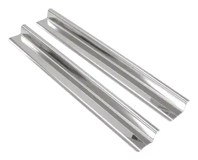 Crown Automotive Jeep Replacement RT Off-Road - Stainless Stainless Entry Guard Set