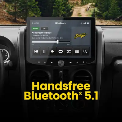 Stinger Off-Road HORIZON10 Jeep Wrangler JK (2007-2018) 10" Radio Kit