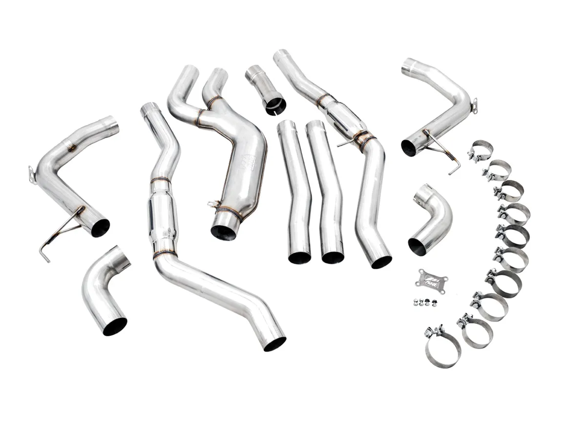 AWE Track Edition Exhaust for G2X M340i / M440i - Diamond Black Tips product image
