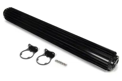 Derale Dual-Pass Heat Sink Cool er 24in Black Anodized