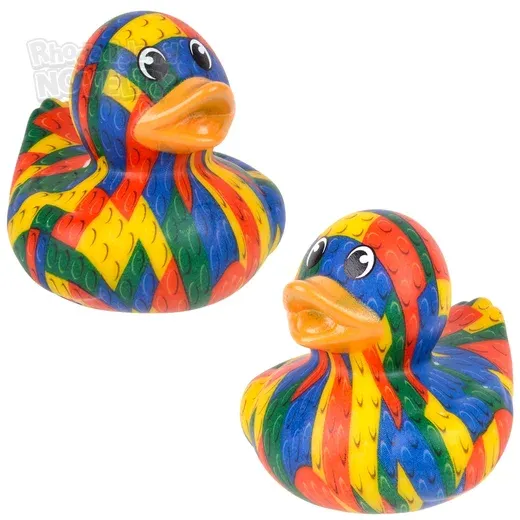 2\" Block Print Duckies product image