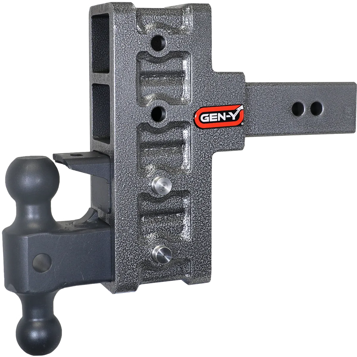 MEGA-DUTY 25in Shank 6in Offset Drop 3K TW 21K Hitch and GH-061 Versa-Ball and GH-062 Pintle Lock product image