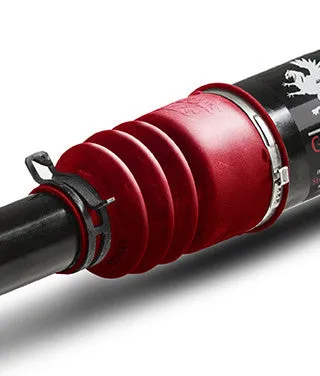 Jeep Drag Link Top Mount Drilled Knuckle w/ Griffin Red Bellow Yeti XD For 07-18 Wrangler JK Steer Smarts product image