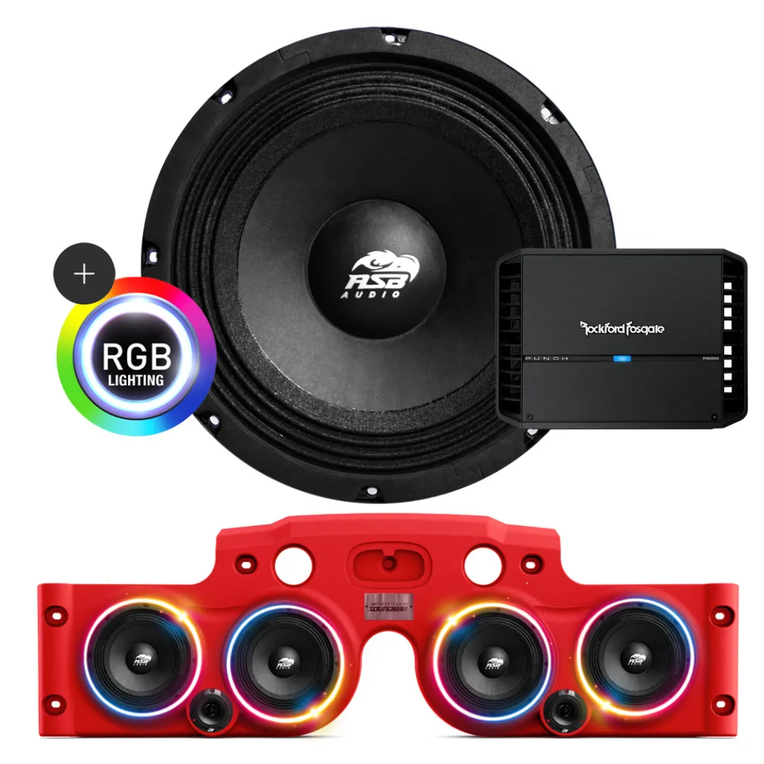 JK/JKU American SoundBar Package (Grey) product image