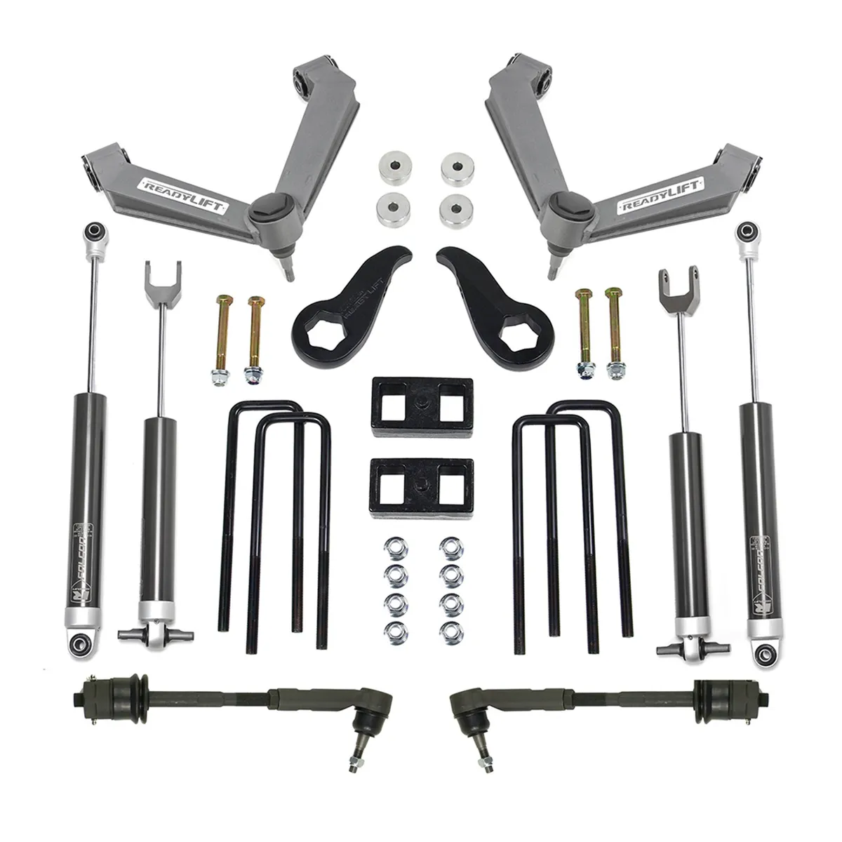3.5ft. SST Lift Kit Front with 2ft. Rear with Fabricated Control Arms with Falcon 1.1 Monotube Shocks product image
