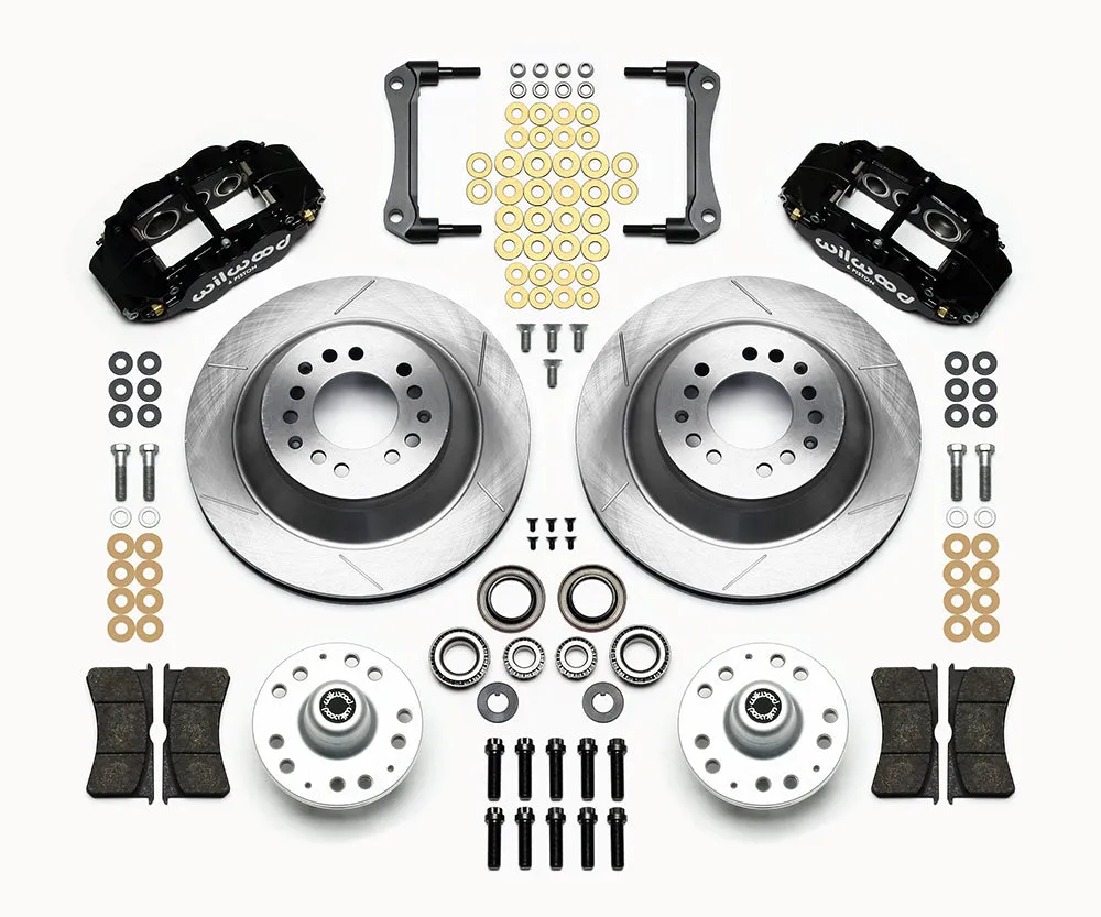 Wilwood Brakes 1979 - 1990 Buick, Chevrolet, Oldsmobile, Pontiac Forged Narrow Superlite 6R Big Brake Front Brake Kit (Hub and 1PC Rotor) - 140-12280