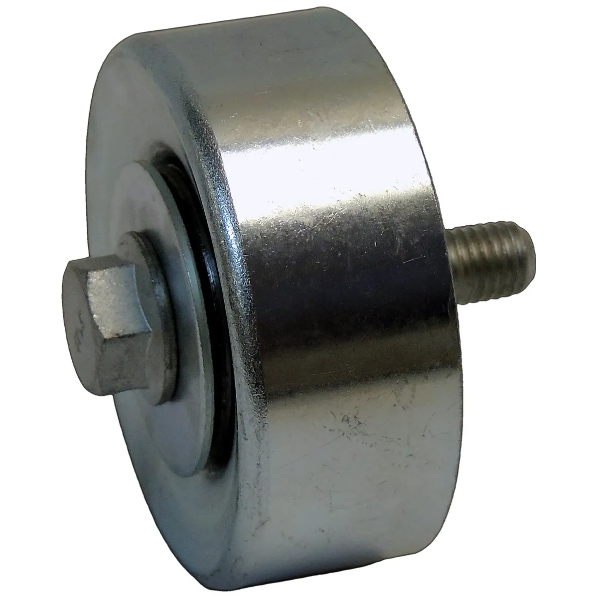 Drive Belt Idler Pulley; For Use w/ 2007-18 Jeep JK Wrangler/ 2008-12 KK Liberty/ 2007-09 Dodge Nitro; w/ 2.8L Diesel Engine; Smooth; product image