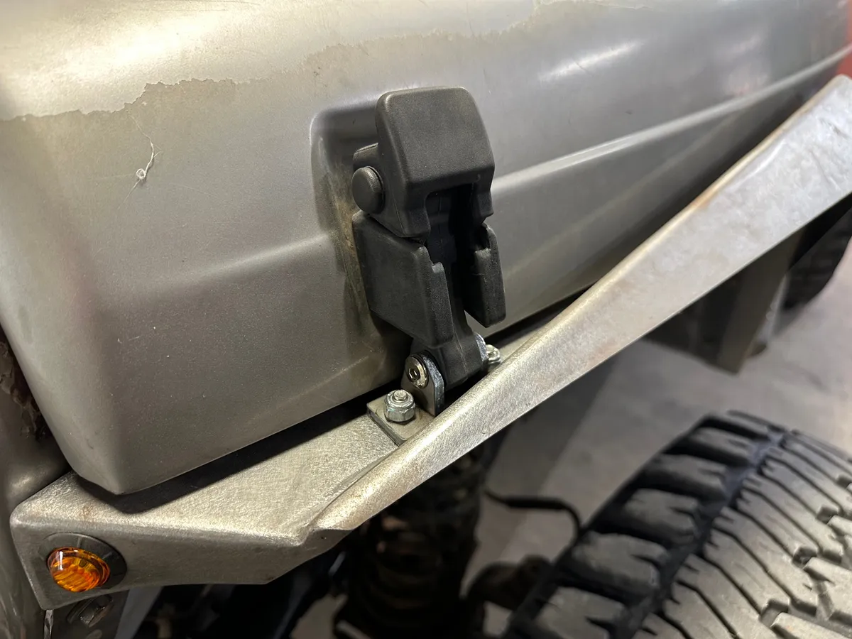 Diamond Series High Clearance Front Fenders for Jeep TJ Wrangler product image