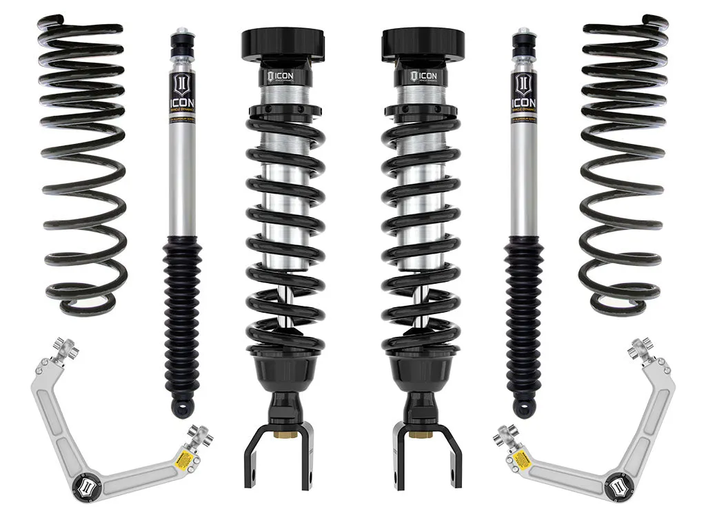 ICON Vehicle Dynamics ICON 2019-2023 Ram 1500, 2-3" Lift, Stage 2 Suspension System, Billet UCA