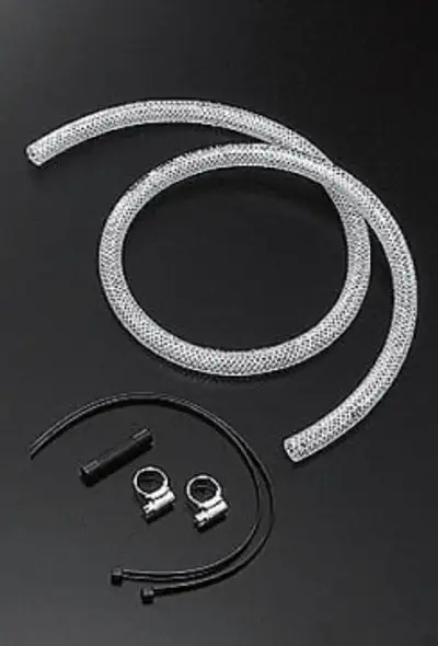Cusco Fab Hose Replacement Kit for CUSCO Oil Catch Tank 9mm ID Hose Length 1m x2 Hose Clamps x1 Joint