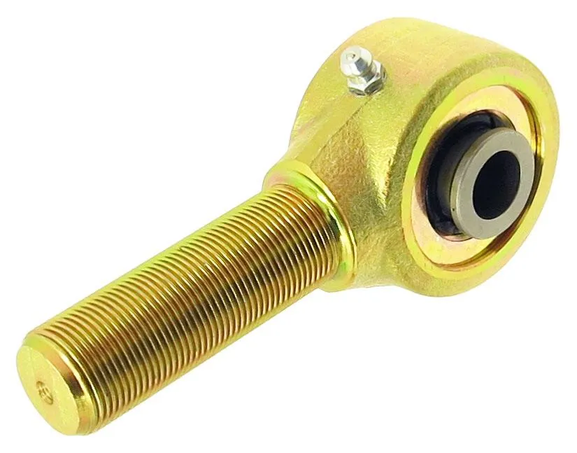 Rock Jock Johnny Joint Rod End 2 Inch Narrow Forged 7/8 Inch-14 RH Threads 2.115 Inch x .490 Inch Ball RockJock 4X4
