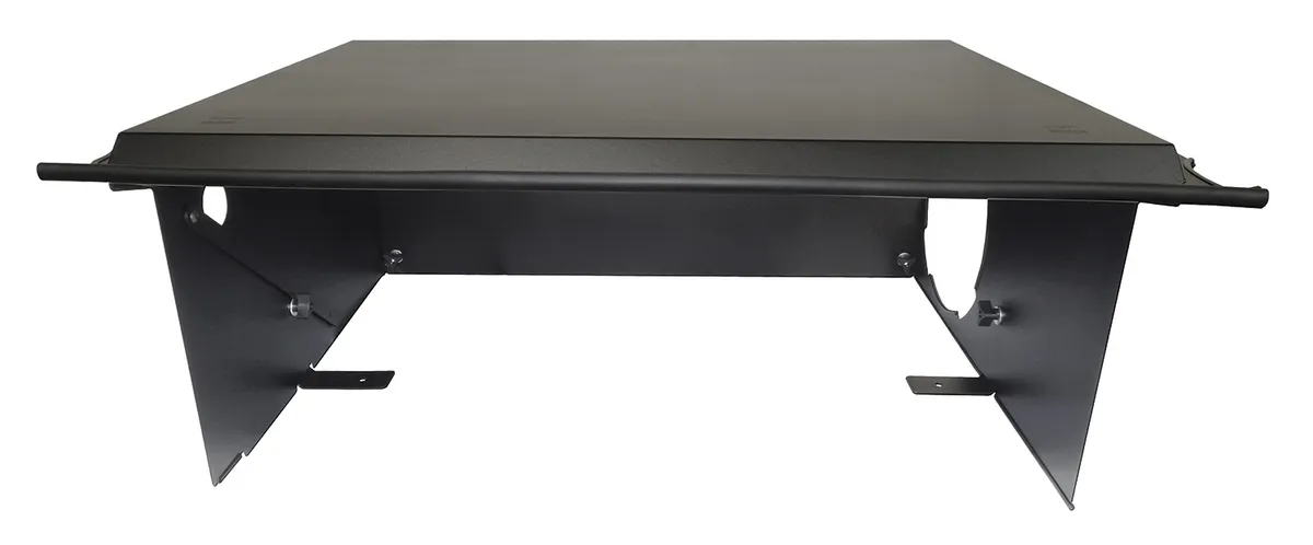 Deluxe Cargo Enclosure - '18-26 Wrangler JL {'21-26 Exc. 4XE}; 4-Door; w/ OEM Subwoofer (Black) product image