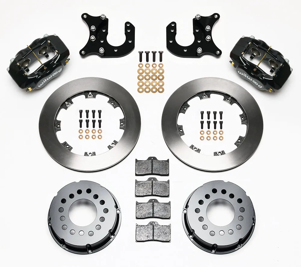 Wilwood Brakes Wilwood FDLI PS Rear Kit Red Mopar-Dana 2.72in Offset