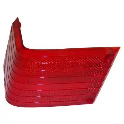 Crown Automotive Jeep Replacement Crown Automotive Jeep Replacement J5459552 Right Tail Lamp Lens (Red) for Jeep 1962-1983 SJ