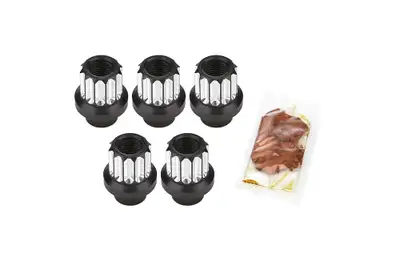 DRAG RACE SOLUTIONS Billet Aluminum 12pt Lug Nuts 14mm 5pk