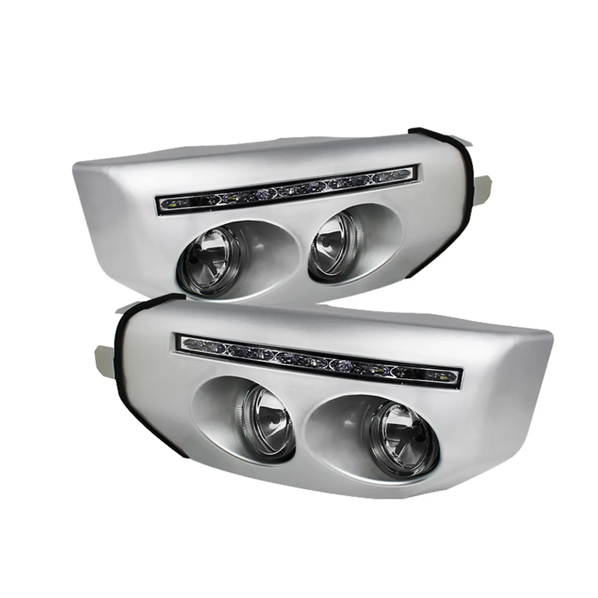 Toyota FJ Cruiser 07-14 Fog Lights With LED Daytime Running Lights W/Switch- Clear product image