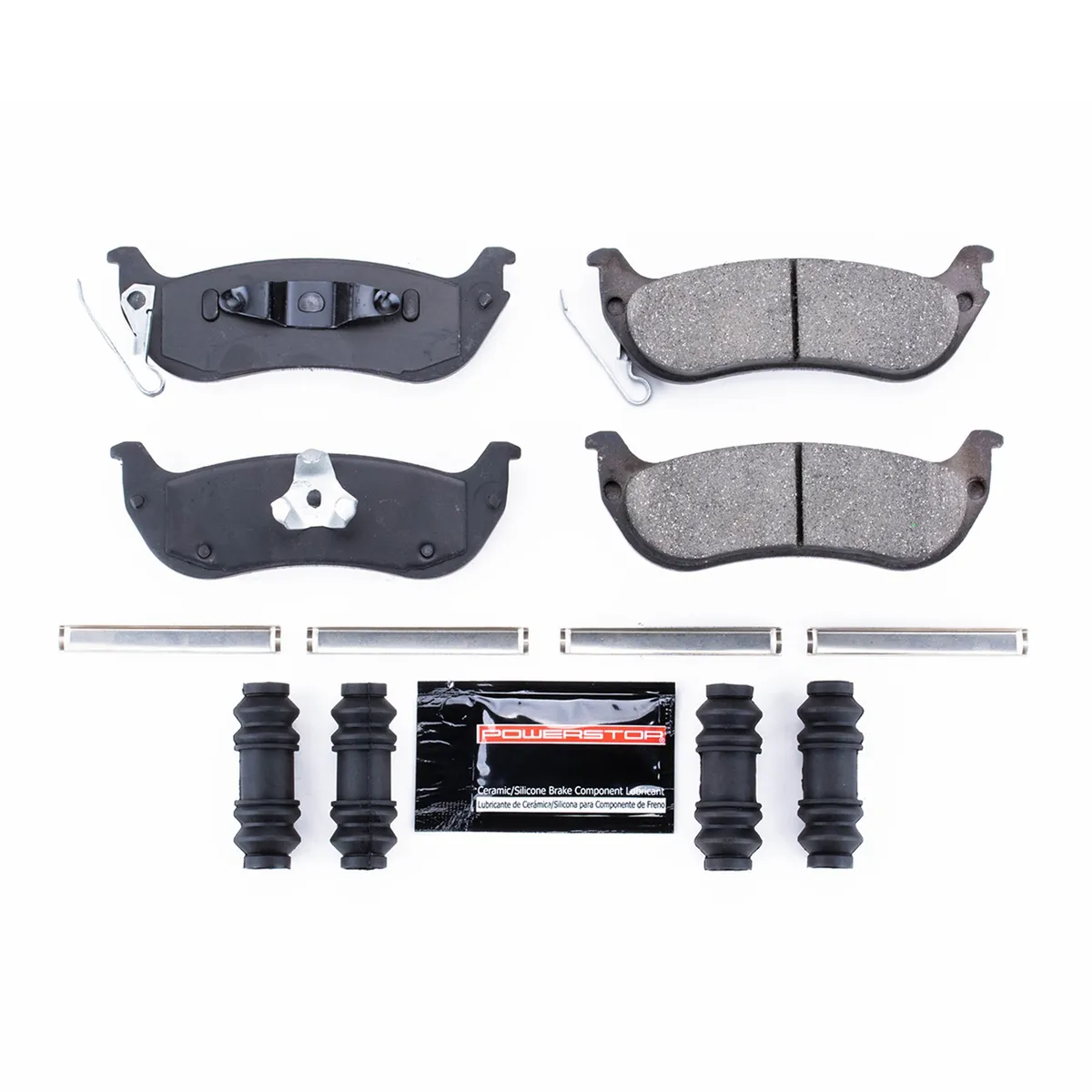 Rear Z23 Evolution Sport Carbon Fiber Infused Ceramic Brake Pads product image