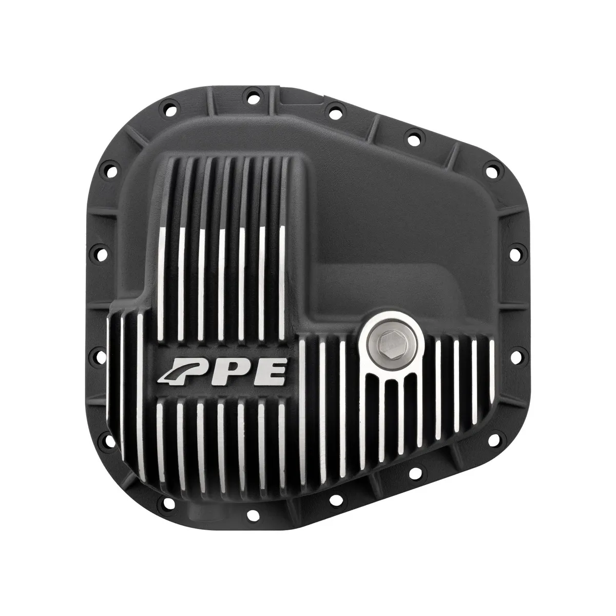 23-25 Ford SuperDuty Sterling 11.6 Inch- 16 Bolt Heavy-Duty Cast-Aluminum Rear Differential Cover-Brushed Pacific Performance Engineering product image