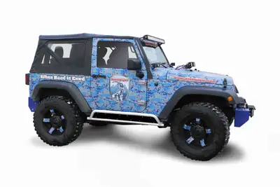 Steinjager Steinjäger Armor Wrangler JK 2007-2018 Rock Sliders Frame for 2 Door Models Cloud White