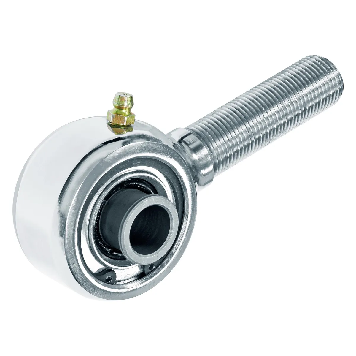 Johnny Joint Rod End 2 Inch Polished Stainless Steel Narrow 3/4 Inch-16 RH Threads 1.800 Inch x .625 Inch Ball RockJock 4X4 product image