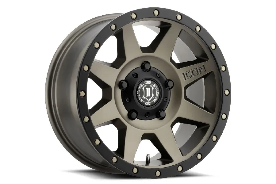 ICON Vehicle Dynamics Icon Vehicle Dynamics Rebound Bronze Matte Wheel 17X8.5 5x5 - JT/JL/JK