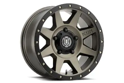 ICON Vehicle Dynamics Icon Vehicle Dynamics Rebound Bronze Matte Wheel 17X8.5 5x5 - JT/JL/JK