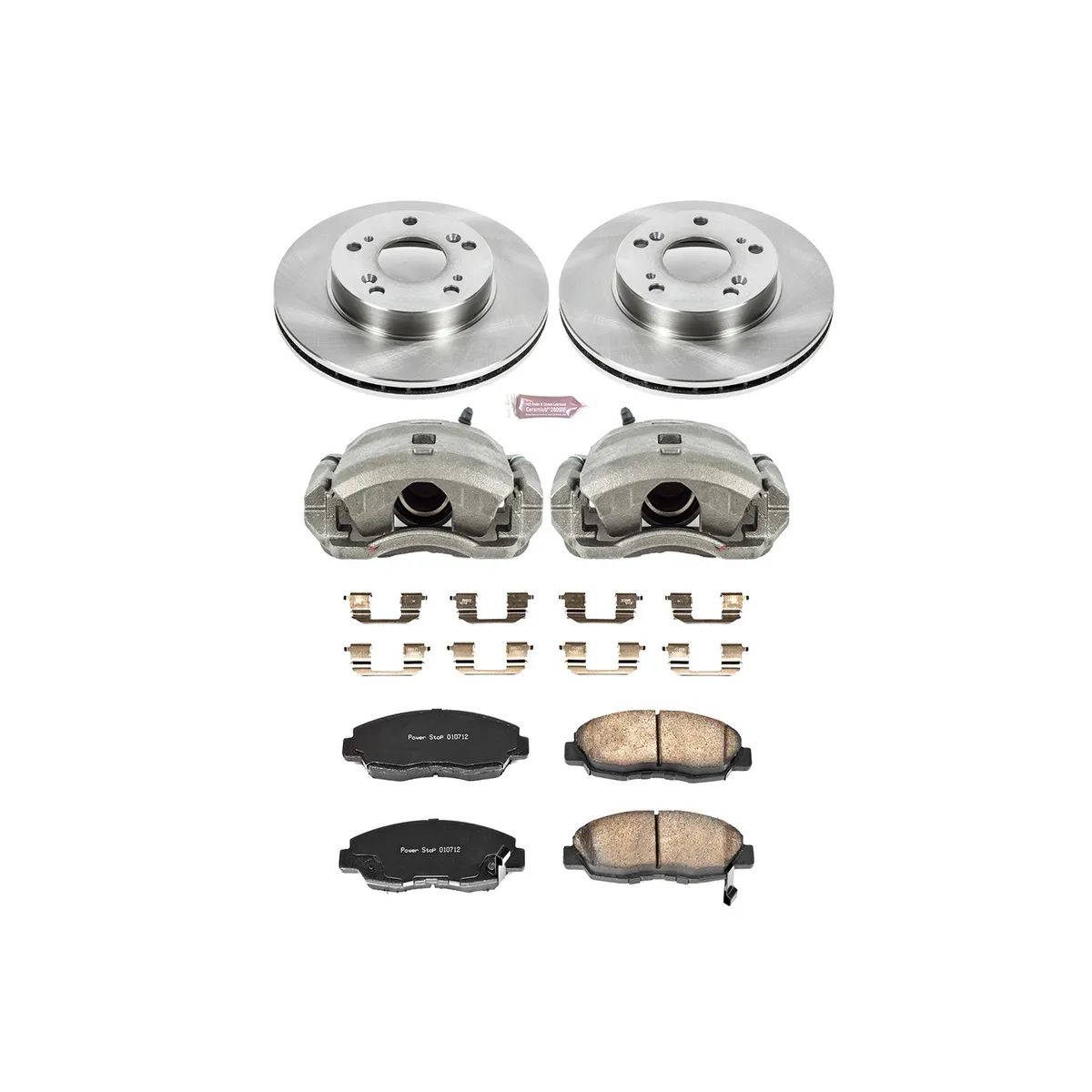 Z17 Direct Replacement Kit: Rotors; Ceramic Pads; Calipers product image