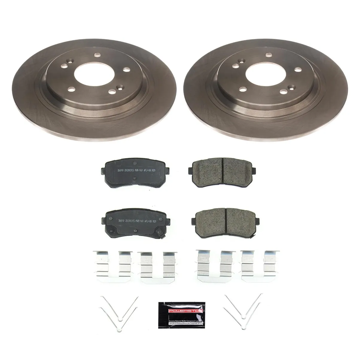 Z17 Direct Replacement Kit: Rotors; Ceramic Pads W/Hardware product image
