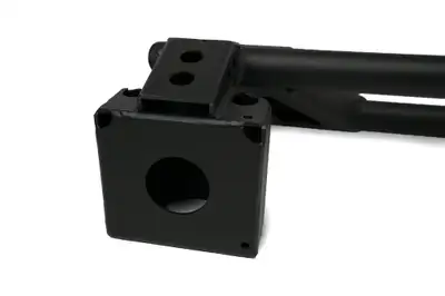 DV8 Offroad 21c Bronco Fs15 Rock Sliders Steel Micro Texture Powder Coat Finish