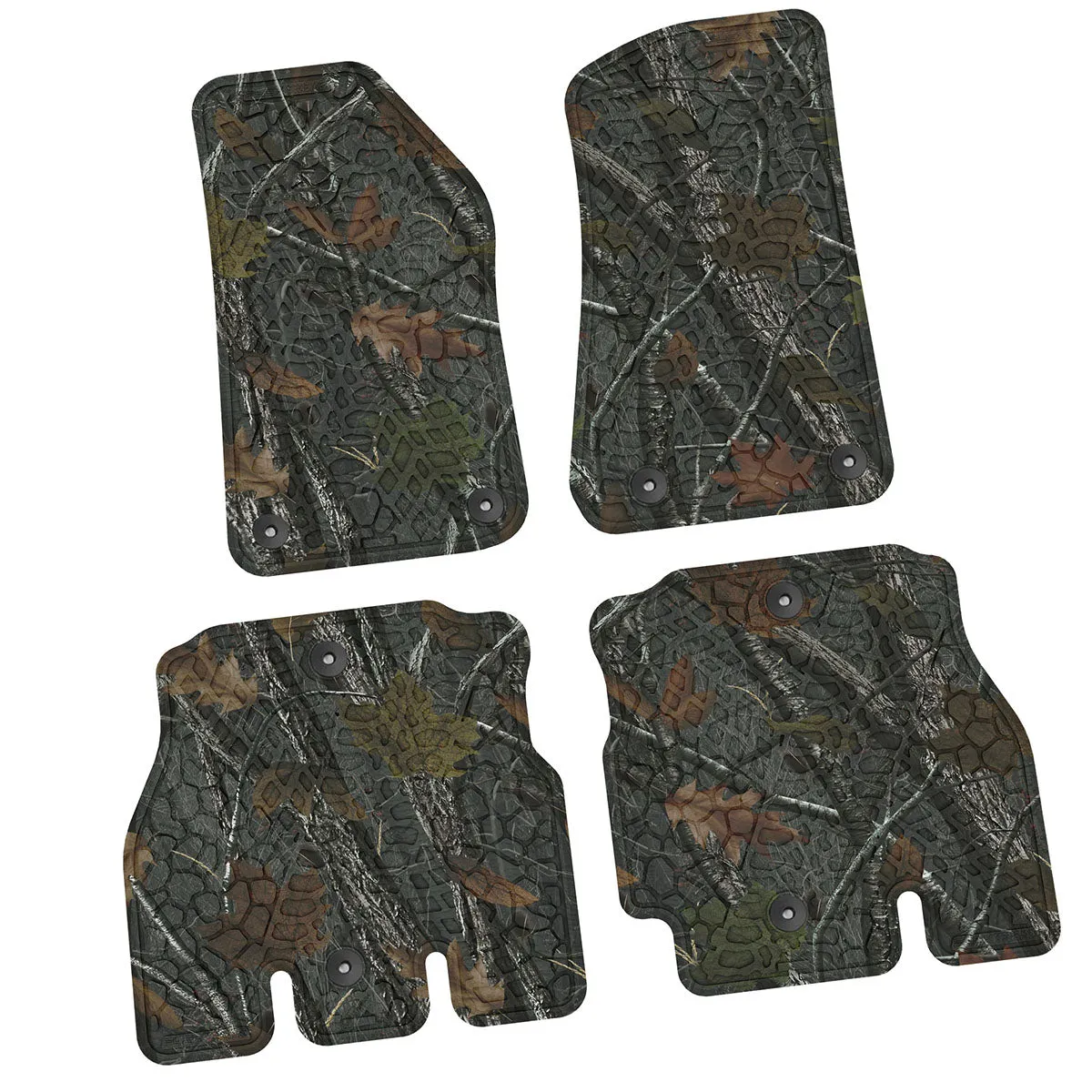 18-24 Jeep JLU 4 Dr Front and Rear -Tire Tread/Scorched Earth Scene - Black product image