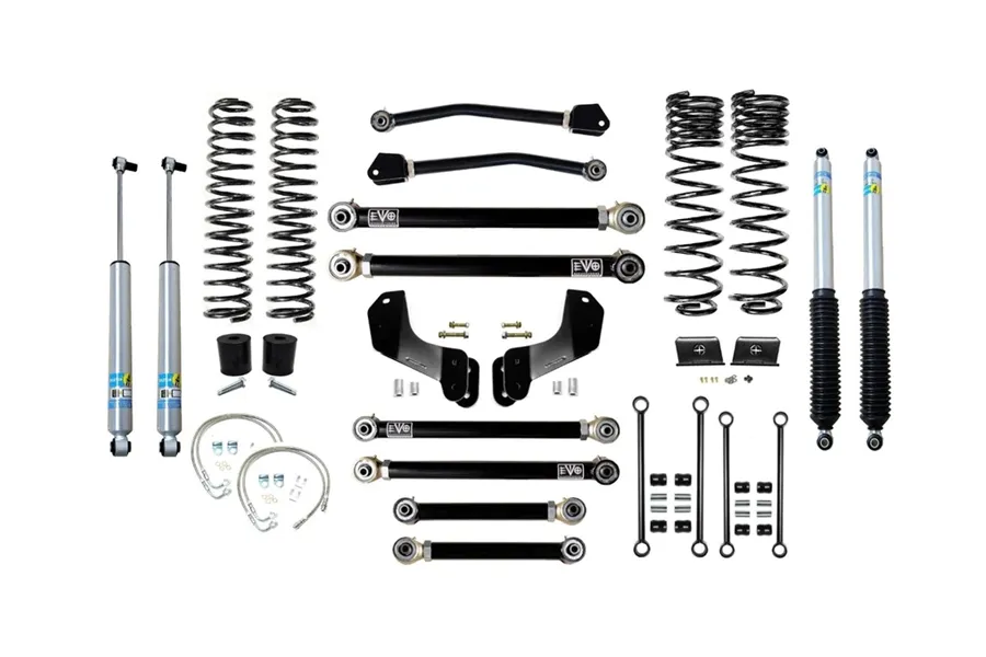 Evo Manufacturing 2.5in Enforcer Overland Stage 4 Lift Kit w/ Bilstein Shocks - JT product image