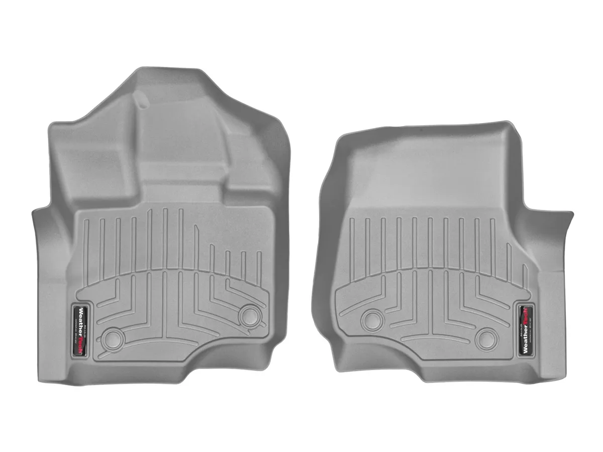 2015 Ford F-150 Grey Front FloorLiner Fits SuperCrew and SuperCab product image