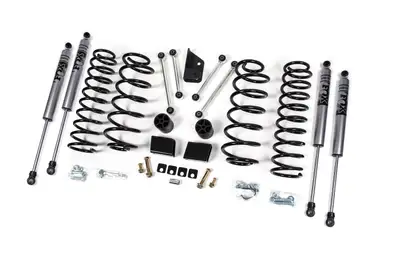 Zone Offroad 18-24 Jeep Wrangler JL 2 Door 3 Inch Lift Kit With Fox Adventure Shocks Zone Offroad