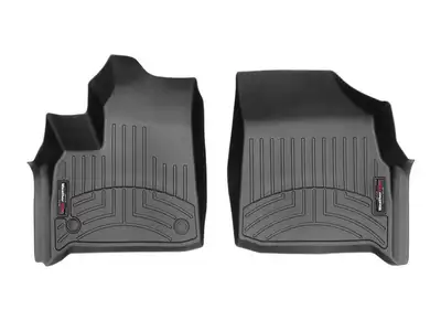 Weathertech FloorLiner™ DigitalFit®; Black; Front;