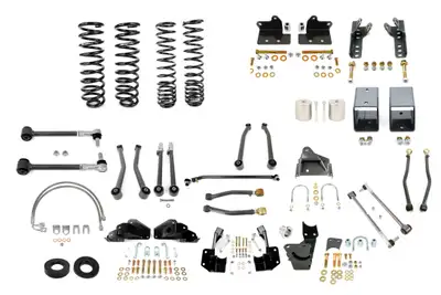Synergy Manufacturing JK 3.0 Inch Lift Stage 3 Suspension System 07-18 Wrangler JK 2 DR Synergy MFG