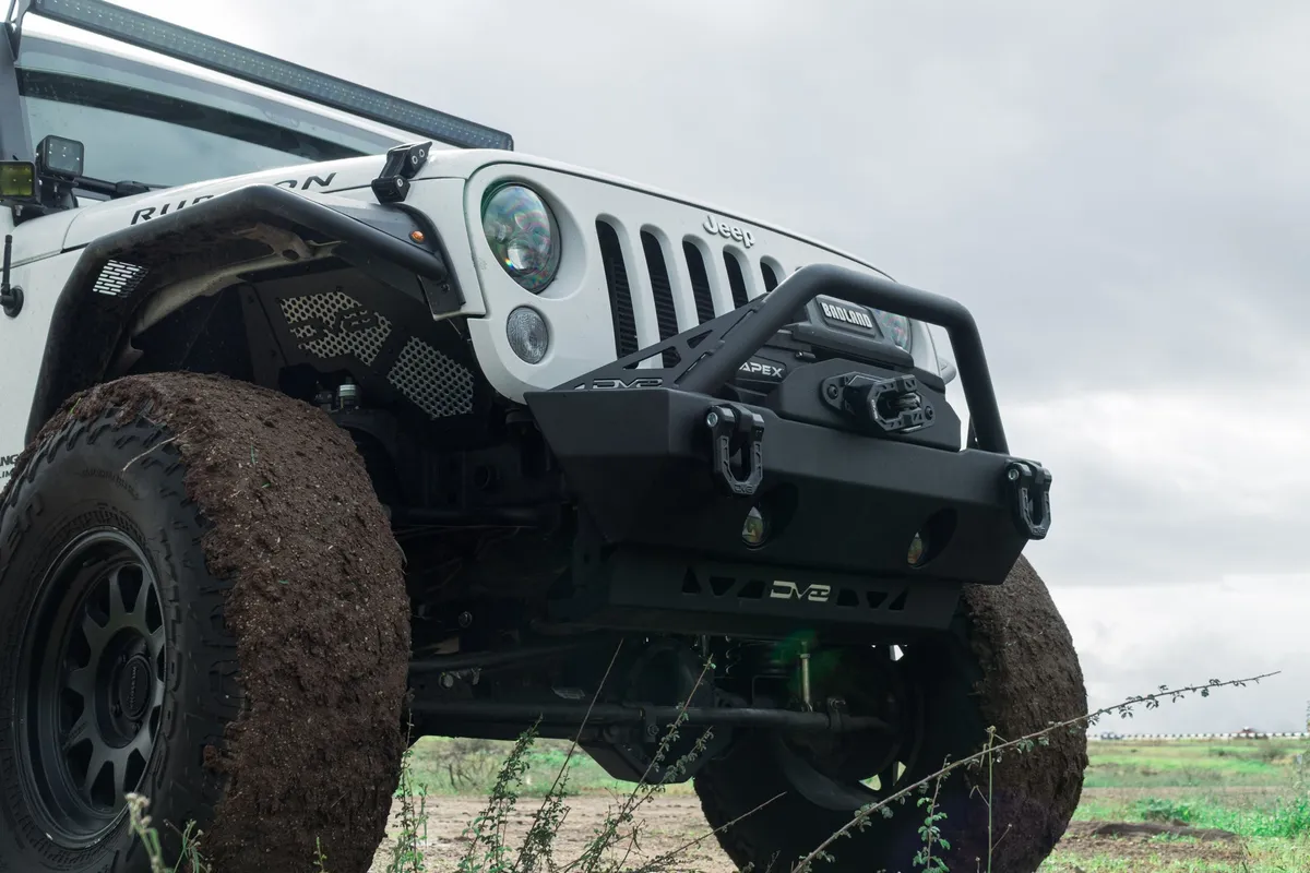 DV8 2007-2018 Jeep Wrangler JK Front Skid Plate product image