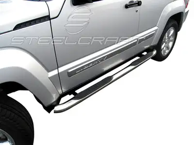 Steelcraft Automotive Steelcraft - 3 in. Round Sidebars - S/S - 221707