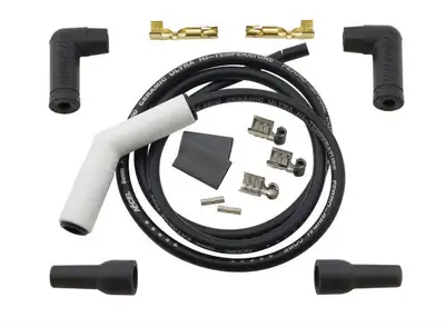 ACCEL Spark Plug Wires - Extreme 9000 - Ceramic Booted Single Wire Replacement - 135 Degree - Universal - 8mm
