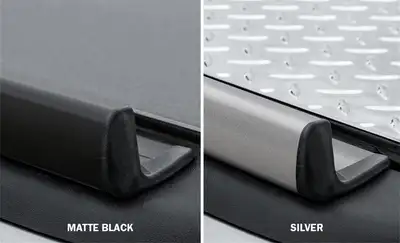 ACCESS 1623 Toyota Tacoma 5ft Box (Bolt On) Matte Black Adarac Aluminum Utility Rails