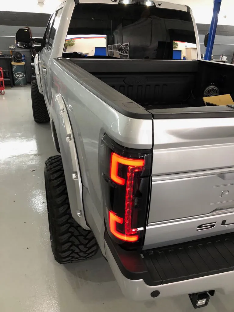 Ford Superduty F250350450550 17-19 Replaces OEM LED Style Tail Lights With Blis Blind Spot Warning System Oled Tail product image
