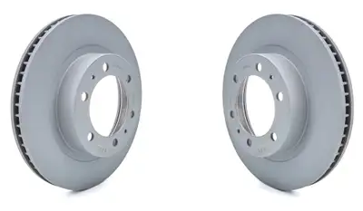 EBC Brakes Ultimax OE Style Disc Set; Front; For FMSI Pad No. D976; Vented; 6 Bolt Holes; 319mm Dia.; 67.5mm Height; 28mm Thick; 108mm Center Hole Dia.;