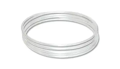 Vibrant Performance Aluminum Hard Line; 0.375 in. Tube OD; 1mm Wall Thickness; 25 ft. Spool Length; Aluminum;