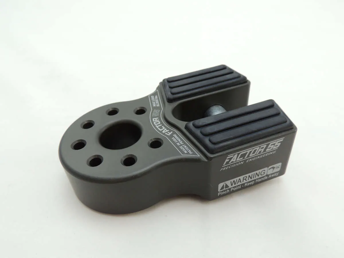 Factor 55 00050-06 Flatlink Winch Shackle Mount -- Gray product image