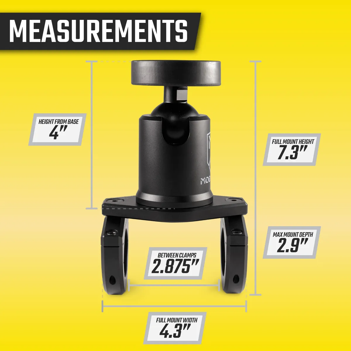 TabNetic Maxx | Rugged Magnetic Tablet Mount product image