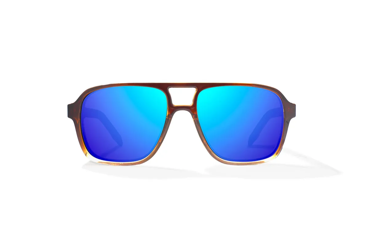 12 South Gray pc Whiskey Fade Gloss Sunglasses product image