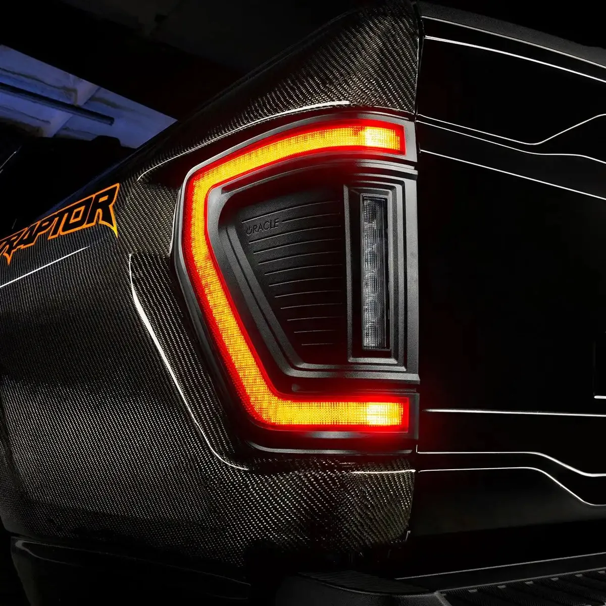 ORACLE Lighting Flush Style LED Tail Lights for 2021-2024 Ford F-150 product image