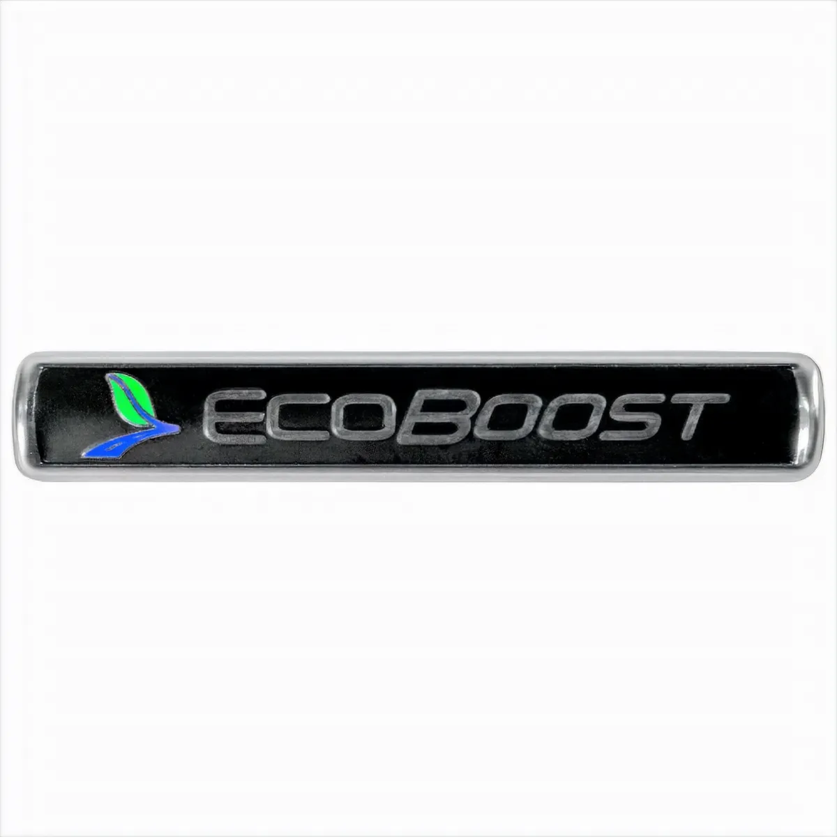 Ford Performance - EcoBoost Emblems/Badges-Black And Silver-Pair - M-1447-EBBLK product image