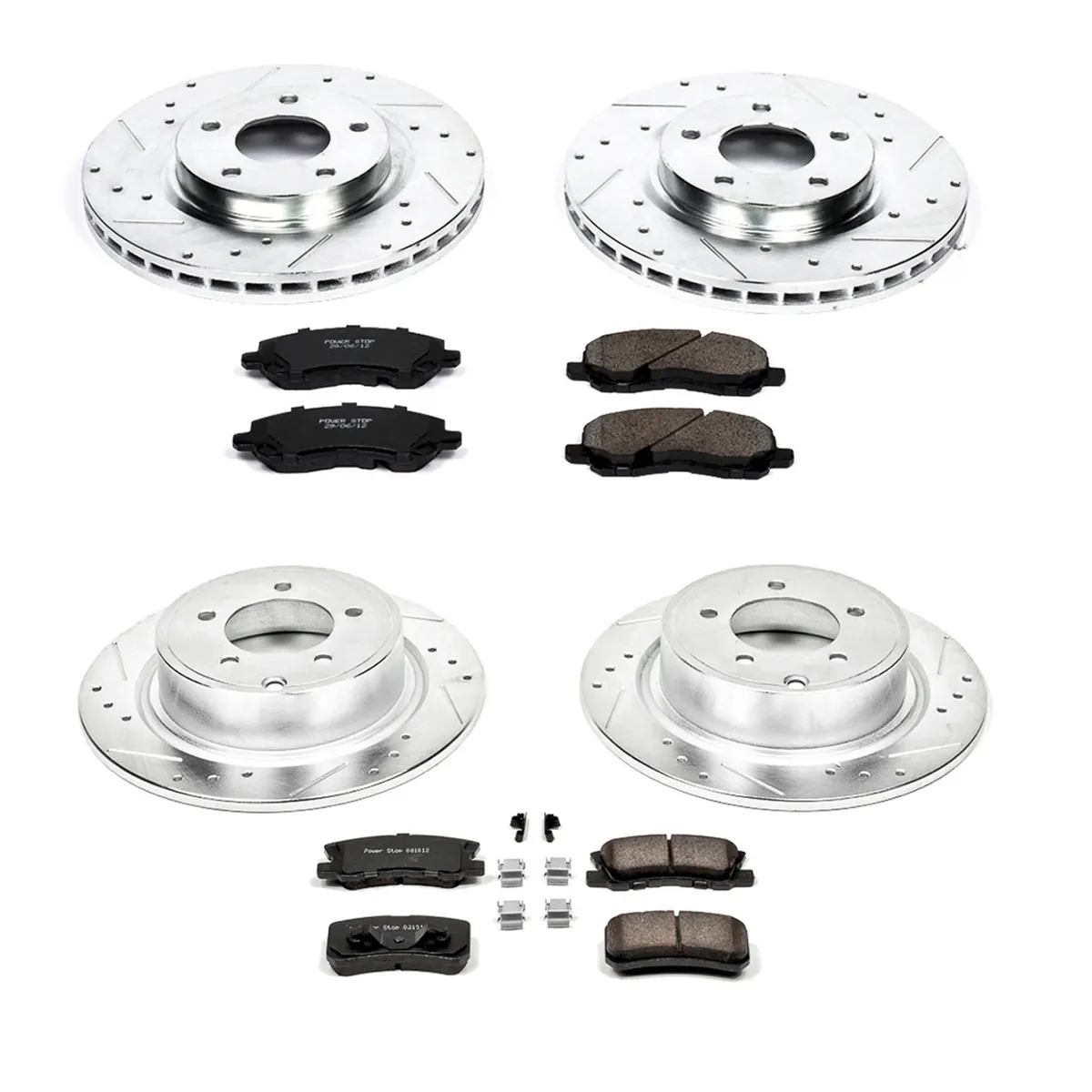 Z23 Evolution Brake Kit fr 2011-2014 Chrysler 200 2007-2010 Chrysler Sebring 2008-2014 Dodge Avenger product image